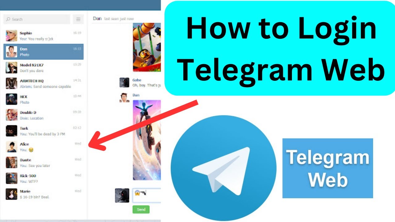 How to scan a QR code on Telegram